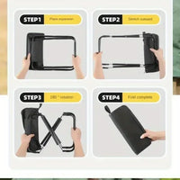 Portable folding stool, foldable hand-held camping stool, special folding stool for camping and fishing outdoors