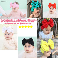 Cute 7" Double Layer Hair Bow Headband for Baby Girls
