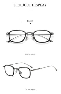 Titanium Eyeglass Frames – Ultra-Light Retro