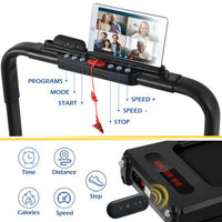 Foldable Electric Walking Machine – Home Treadmill 2.5HP