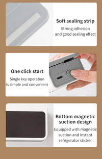 Plastic Bags Sealer Mini Sealing Machine Rechargeable Mini Heat Bag Sealer Food Packaging Sealing Machine Portable Bags Sealer