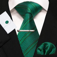 8cm Silk Men’s Tie Set with Pocket Square