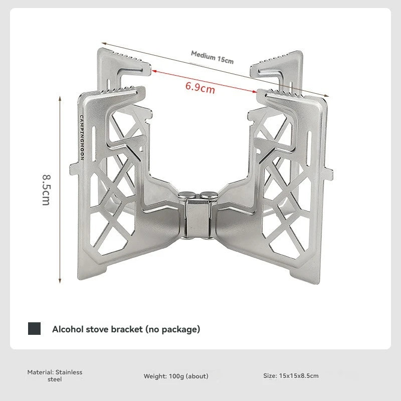 CAMPINGMOON Alcohol Stove Portable Outdoor Picnic Stove