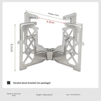CAMPINGMOON Alcohol Stove Portable Outdoor Picnic Stove