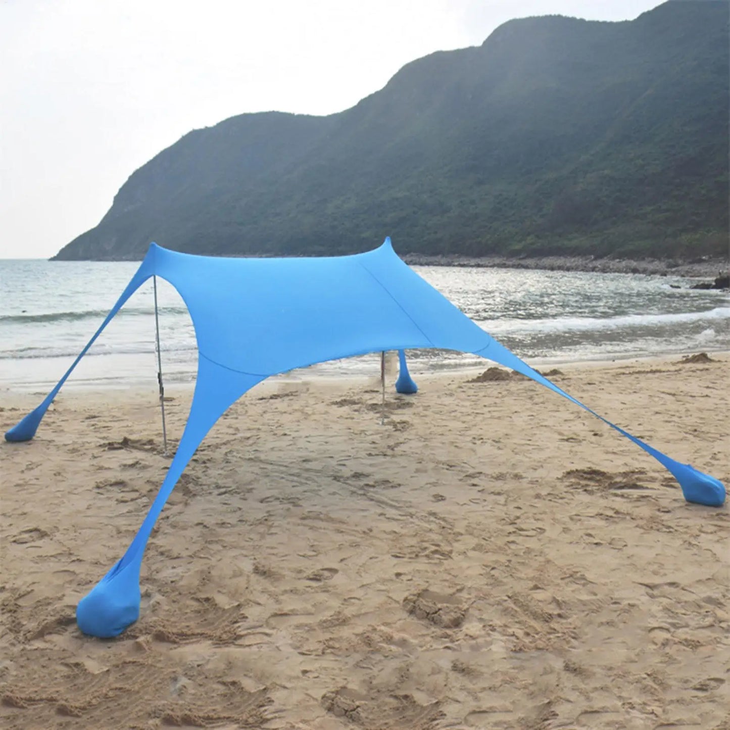 Camping Beach Canopy Tent 1-3 Person UV Sunshade Shelter