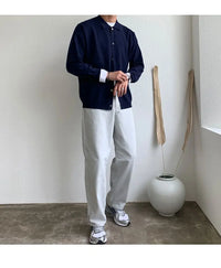 Men’s Winter Casual Long Sleeve Cardigan