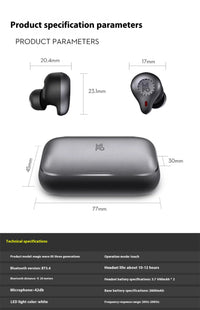 MIFO O5 Gen 3 Wireless Earbuds – Noise Canceling, Waterproof