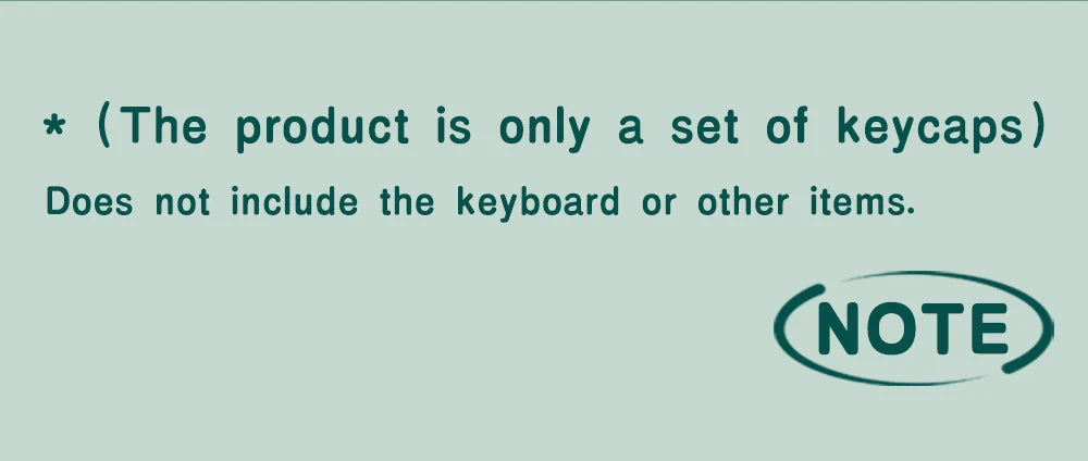 Animal Forest Green Cherry Profile Keycap Set ISO Layout