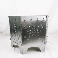 Camping Firewood Stove Portable Outdoor Campfire Table