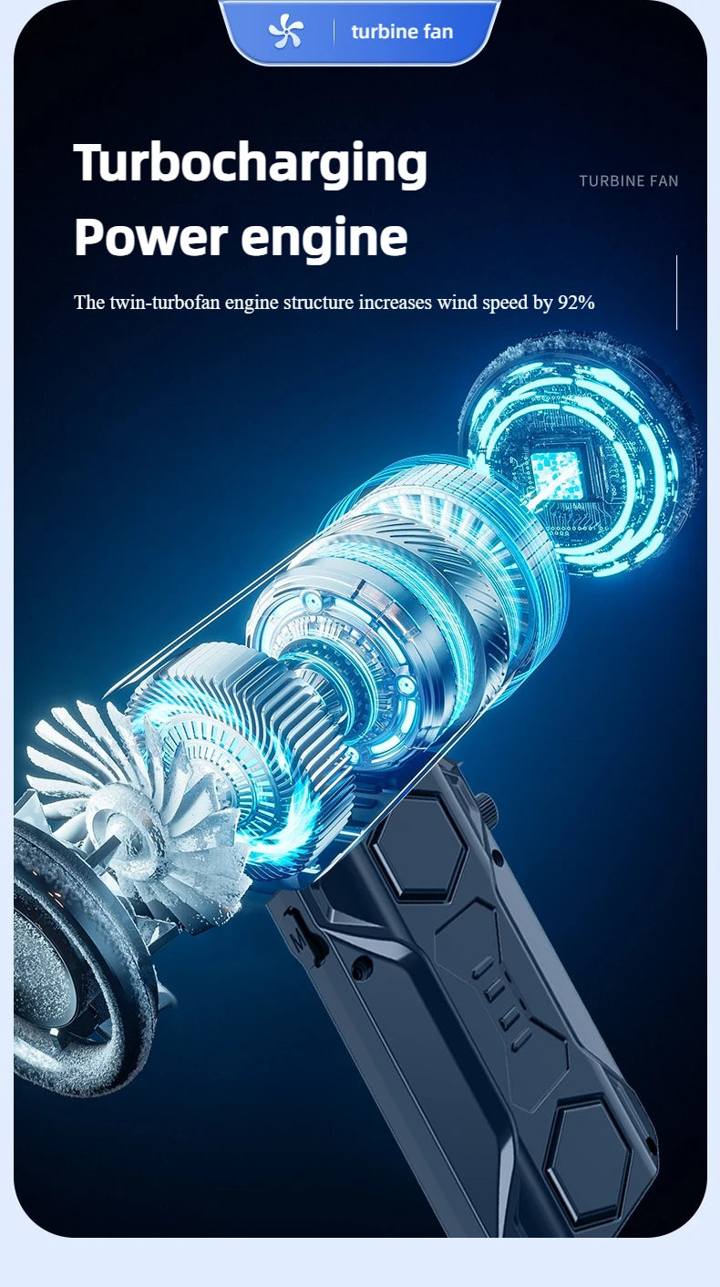 X11 Air Blower 990000RPM Powerful Car Cleaning Duster