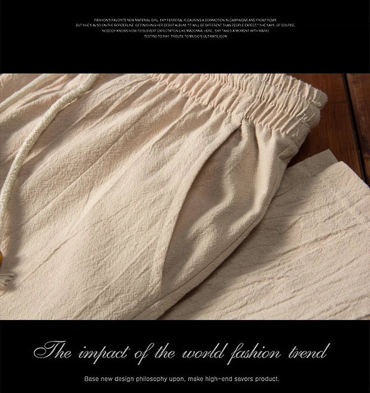 Men’s Cotton Suit Set