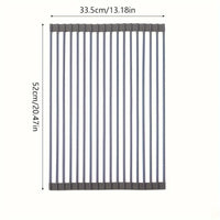 Multifunctional Kitchen Sink Organizer Dishwashing Mat