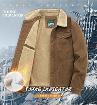 Men’s Tactical Military Windbreaker – Winter Fleece Jacket