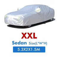 Universal Car Snow & Dust Cover Outdoor Protection