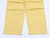 Women’s Straight-Leg Cargo Pants – Casual Outdoor Workwear