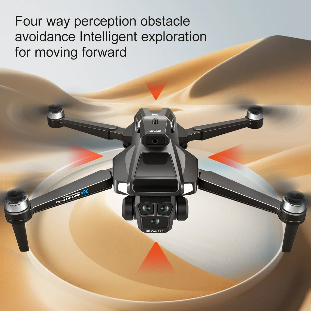 4K Dual Camera Drone – Brushless Motor w/ Screen Remote