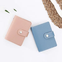 PU Leather Card Holder Wallet – 26 Slots RFID Blocking