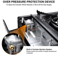 Portable Single Burner Camping Gas Stove Automatic Ignition