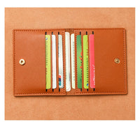 Women Men Credit Card Bag Ultra-thin Small Bank Card Driver's License Card Holder Wallet Male Simple Card Holder Bag