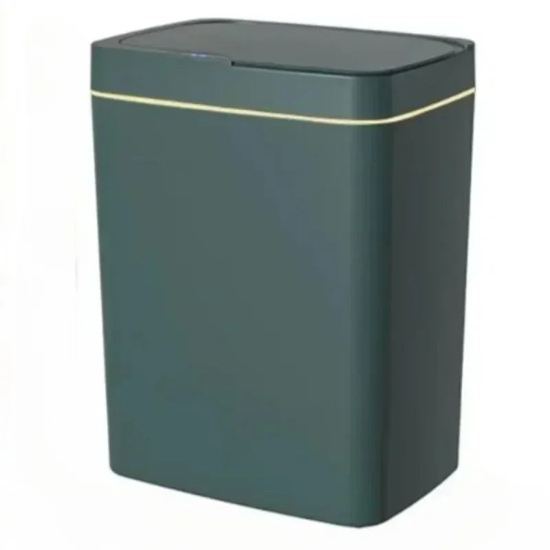 Smart Sensor Trash Bedroom Kitchen Touchless Rubbish Cans Waterproof Moisture Wide Body Design Sealed Odor Locked Garbage Bin