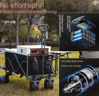 Folding Camping Cart – Heavy Duty Outdoor Utility Wagon