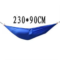 230×90cm Camping Hammock – Outdoor Survival Parachute Bed