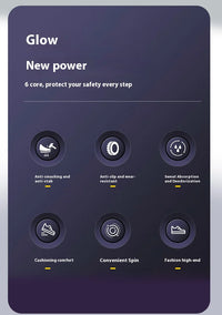 Men’s Steel Toe Safety Sneakers Anti-Smash Work Shoes