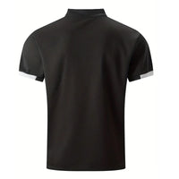 Men’s Slim Fit Polo Shirt Short Sleeve Casual