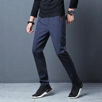 Men’s Slim Fit Elastic Waist Casual Jogger Pants