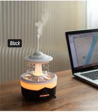 UFO Raindrop Remote Control Aroma Diffuser Electric Ultrasonic Air Humidifier Creative Water Drop Home Essential Oil Diffuser