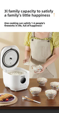 3L Smart Electric Rice Cooker Multi-Purpose Digital