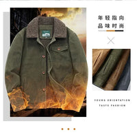 Men’s Tactical Military Windbreaker – Winter Fleece Jacket
