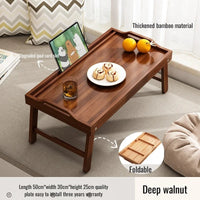 Square Folding Tea Table – Lightweight Tatami Floor Desk