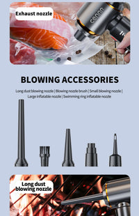 CENRR 998000PA Cordless Mini Car Vacuum Cleaner