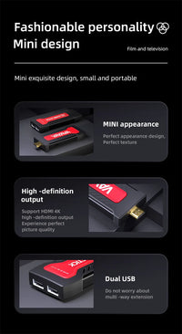 GD30 4K Retro Game Stick Console with 20,000+ Games