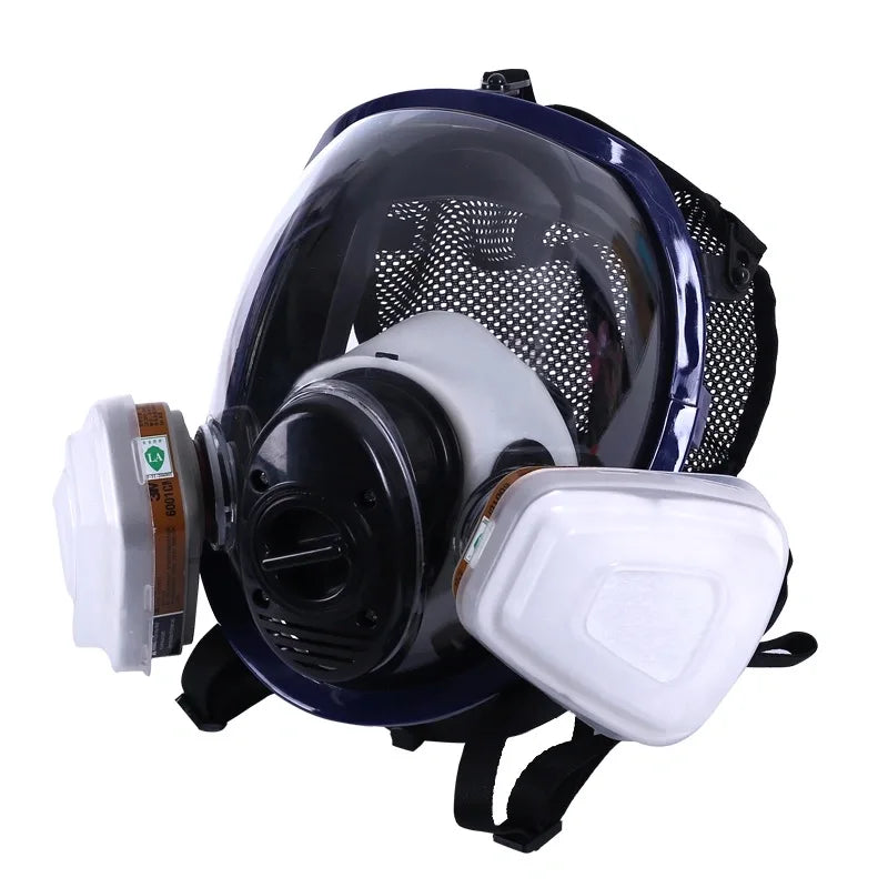 Full Face Gas Mask Respirator with Filter Protection