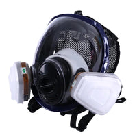 Full Face Gas Mask Respirator with Filter Protection