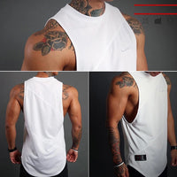 Men’s Gym Bodybuilding Tank Top Cotton Vest