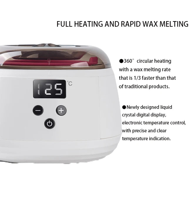500ml Smart Wax Heater – Hand & Foot Epilator Machine