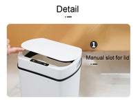Smart trash can for kitchen House Smart home Dustbin Wastebasket Bathroom automatic sensor trash can garbage bin cleaning tools