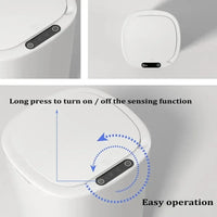 Smart Sensing 12L Automatic Trash Can – Electric Kitchen Bin