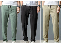 Men’s Ice Silk Stretch Business Casual Pants