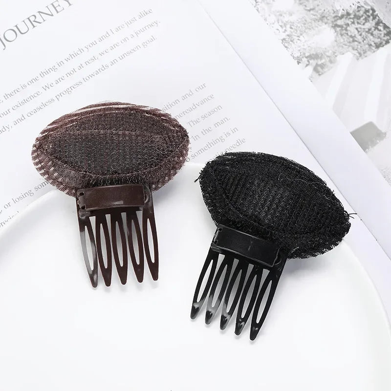 Invisible Hair Pins Fluffy Styling Sponge Pad for Women