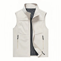 Men’s Winter Fleece Vest – Casual Warm Sleeveless Jacket