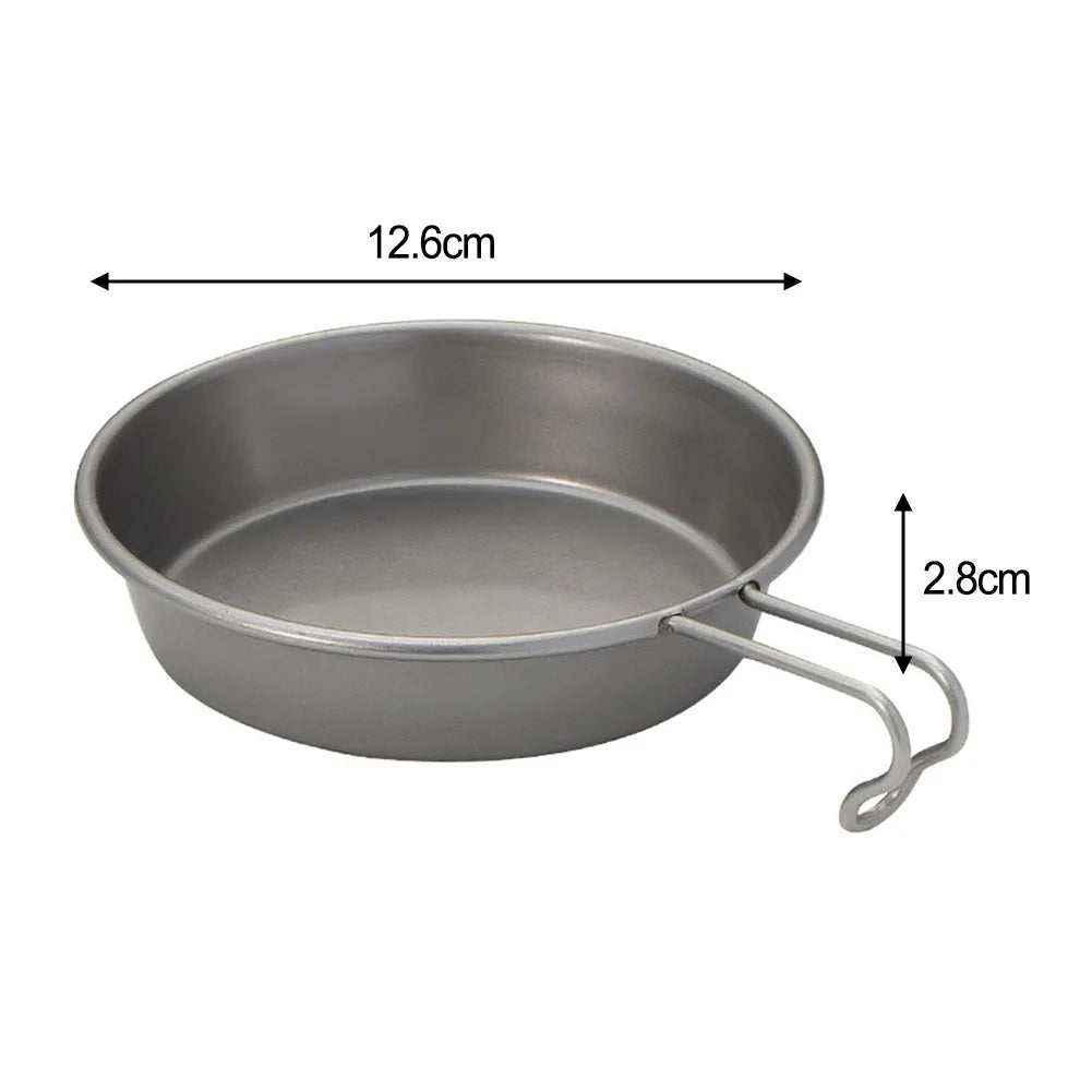 Ergonomic Camping Plate – Lightweight, Easy-Clean Outdoor Dish