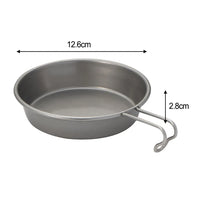 Ergonomic Camping Plate – Lightweight, Easy-Clean Outdoor Dish