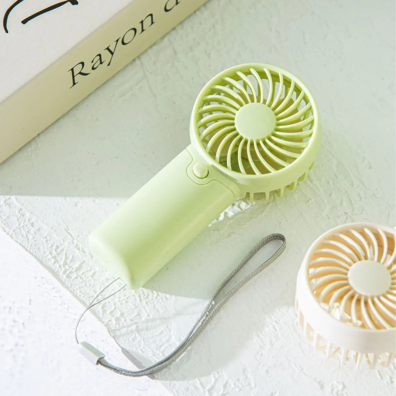 Portable Quiet Handheld Fan – Compact Multi-Color Design