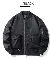 Men’s Cargo Jacket Winter Warm Streetwear