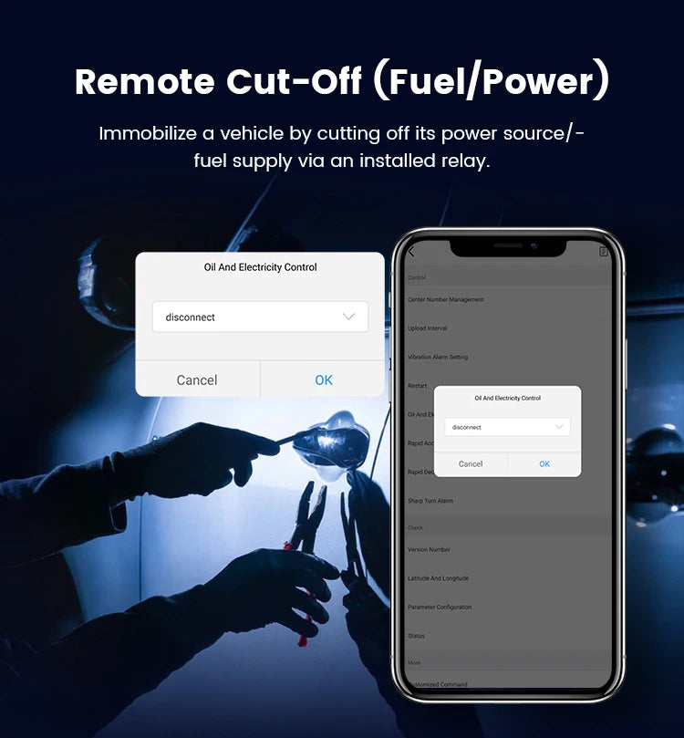 Car Anti-Theft GPS Tracker Real-Time Fleet Device