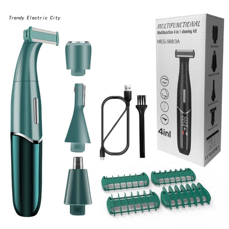 R9CD Pubic Hair Removal Trimmer for The Groin Epilator Safety Man Lady Shaving